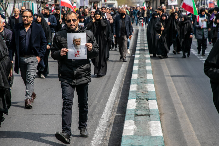 Mass funeral in Tehran honors commanders and civilians martyred at start of war