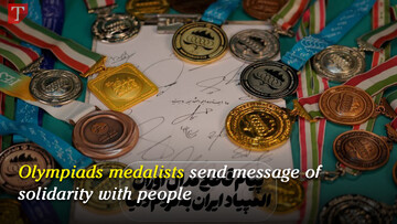 Olympiads medalists send message of solidarity with people