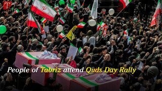 People of Tabriz attend Quds Day Rally