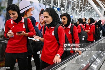 Iran's women football team