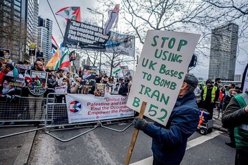 London erupts in protest against the US-Israeli war on Iran