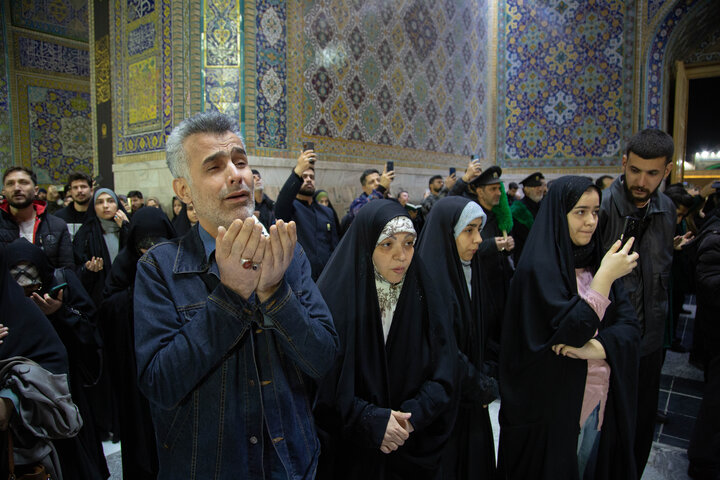 Imam Reza shrine hosts pilgrims on New Year