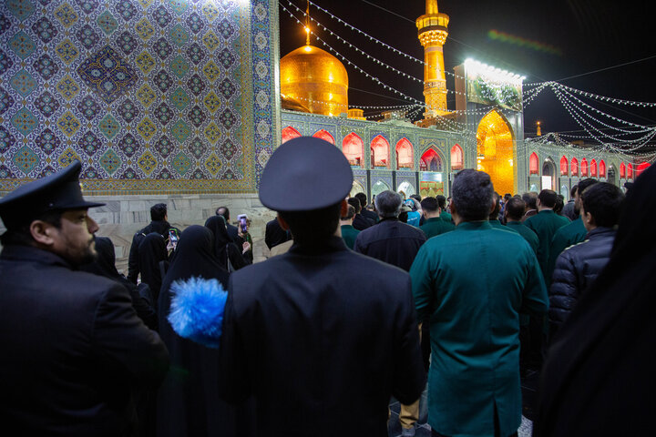 Imam Reza shrine hosts pilgrims on New Year