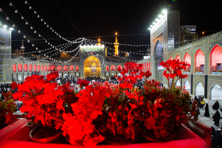 Imam Reza shrine hosts pilgrims on New Year