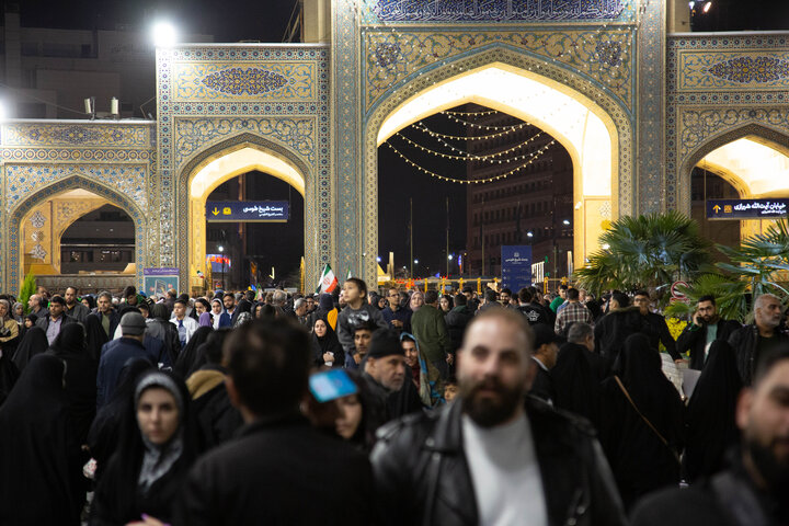 Imam Reza shrine hosts pilgrims on New Year