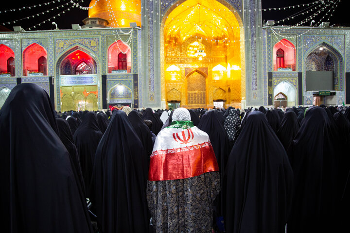 Imam Reza shrine hosts pilgrims on New Year