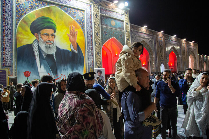 Imam Reza shrine hosts pilgrims on New Year