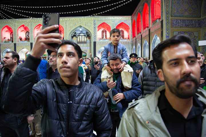 Imam Reza shrine hosts pilgrims on New Year