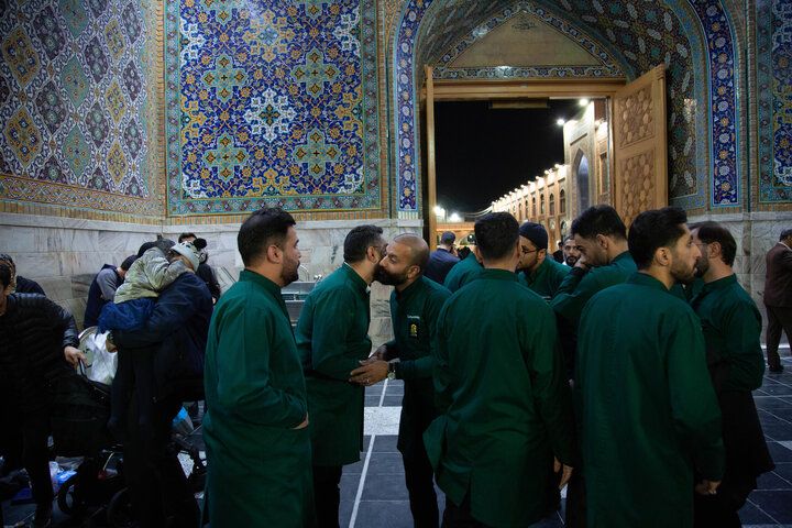 Imam Reza shrine hosts pilgrims on New Year