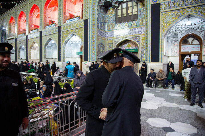 Imam Reza shrine hosts pilgrims on New Year
