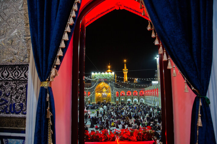 Imam Reza shrine hosts pilgrims on New Year
