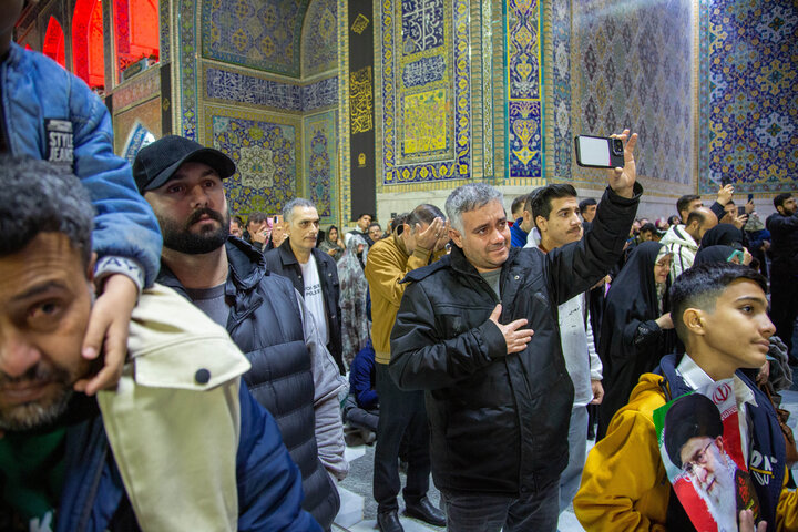 Imam Reza shrine hosts pilgrims on New Year