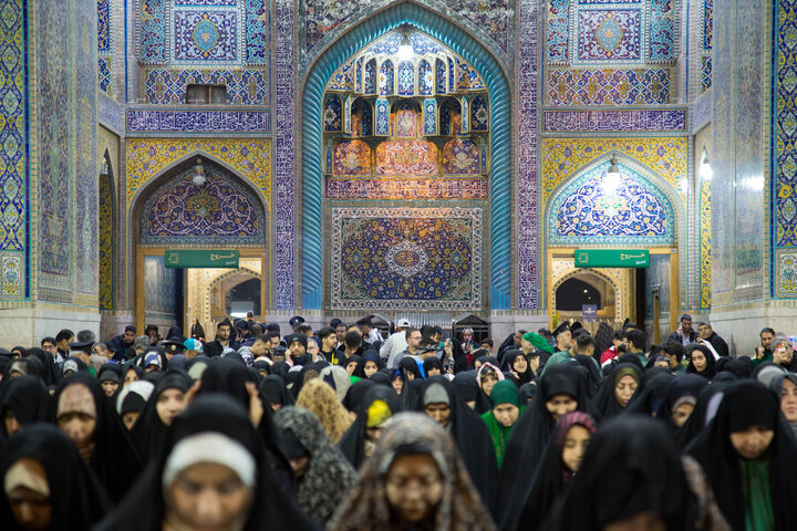 Imam Reza shrine hosts pilgrims on New Year