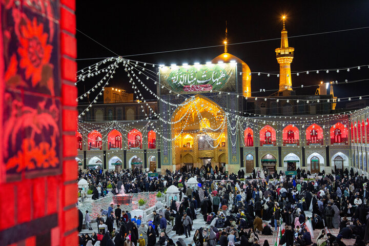 Imam Reza shrine hosts pilgrims on New Year