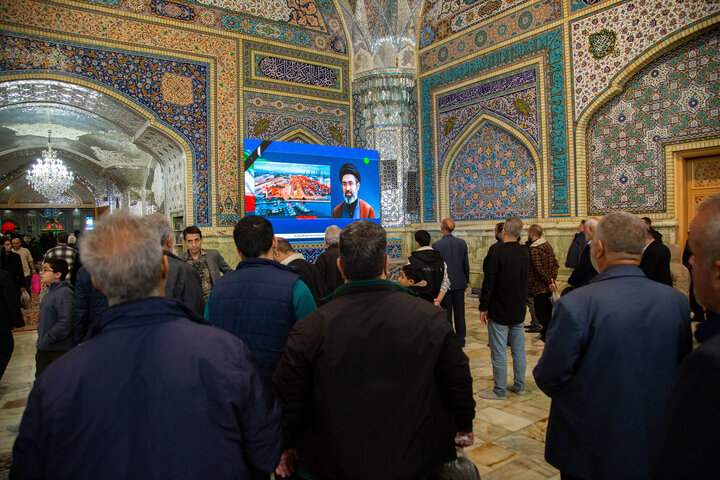 Imam Reza shrine hosts pilgrims on New Year