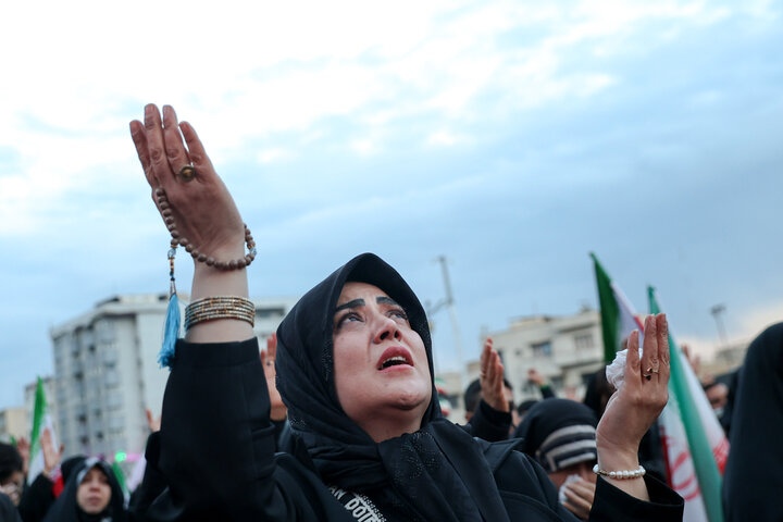People attend Nowruz ceremony at Enqelab Square