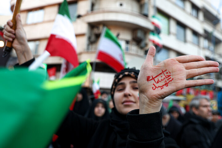 People attend Nowruz ceremony at Enqelab Square
