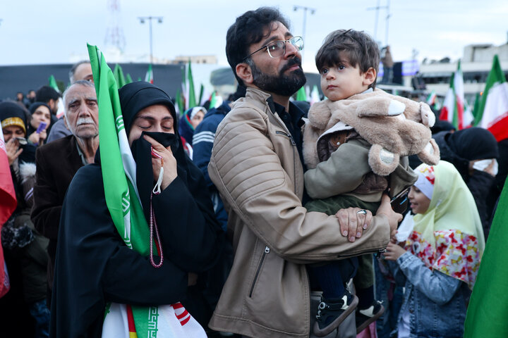 People attend Nowruz ceremony at Enqelab Square