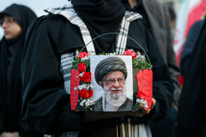 People attend Nowruz ceremony at Enqelab Square