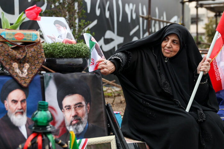 People attend Nowruz ceremony at Enqelab Square