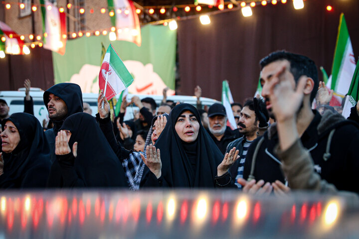 People attend Nowruz ceremony at Enqelab Square