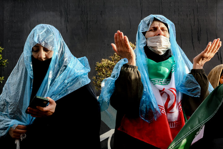 People attend Nowruz ceremony at Enqelab Square