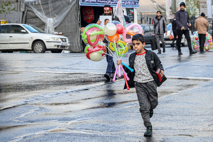 People attend Nowruz ceremony at Enqelab Square