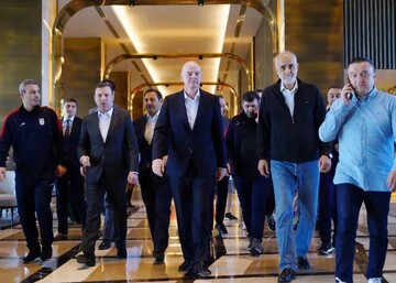 FIFA president Infantino attends match between Iran and Costa Rica