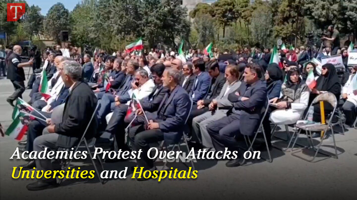 Academics Protest Over Attacks on Universities and Hospitals