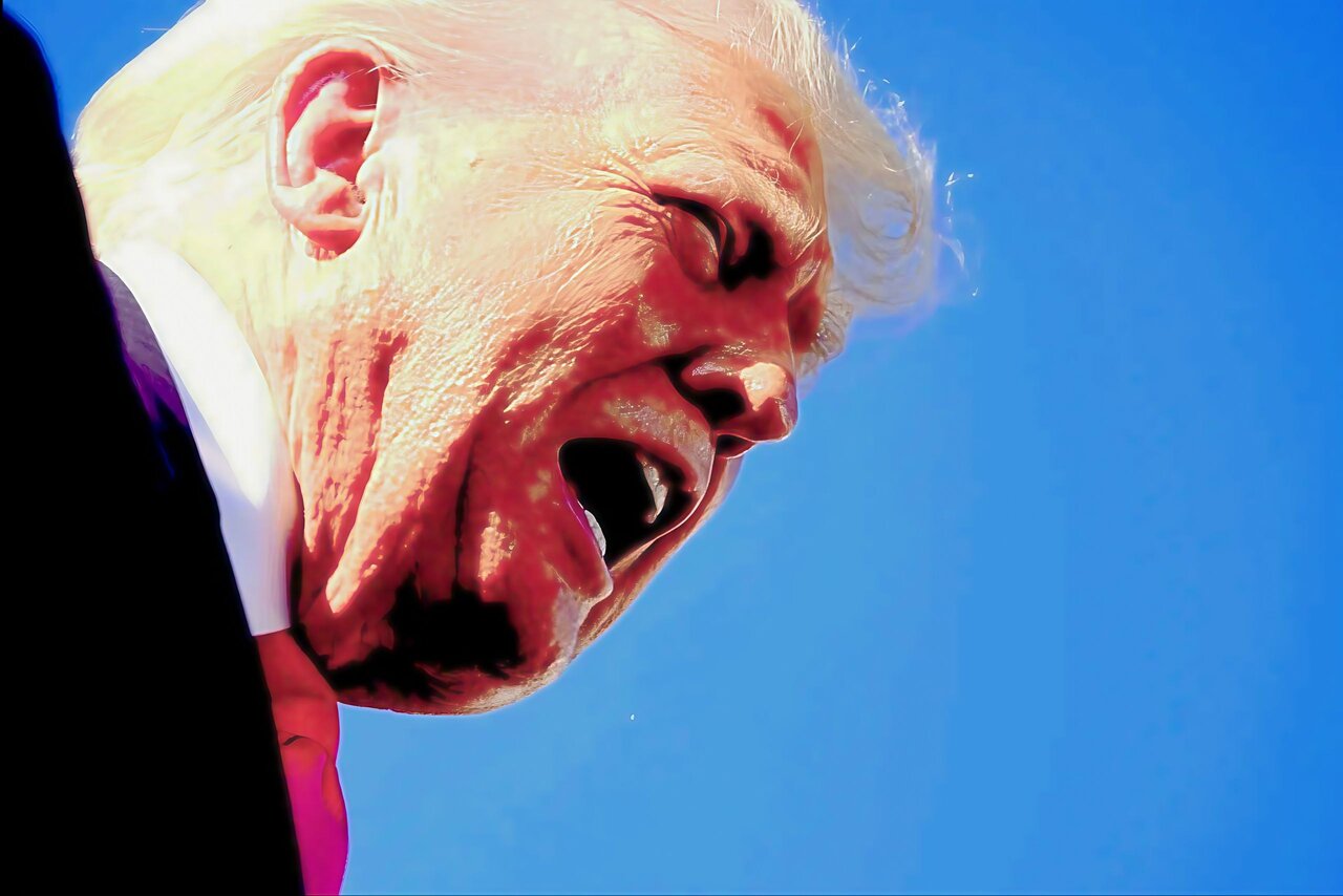 The terminal scream of an empire scheduling war crimes in its digital Colosseum