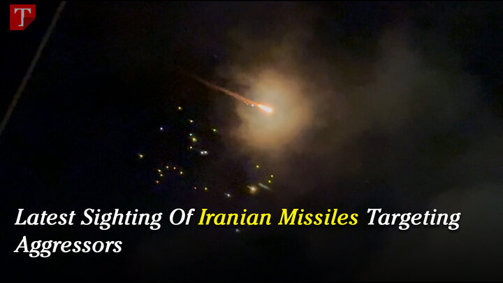 Latest Sighting Of Iranian Missiles Targeting Aggressors