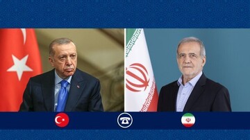 Pezeshkian and Erdogan discuss US-Israeli aggression
