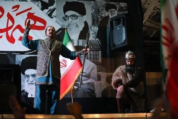Nationwide street performances honor Dena martyrs during Islamic Revolution Art Week