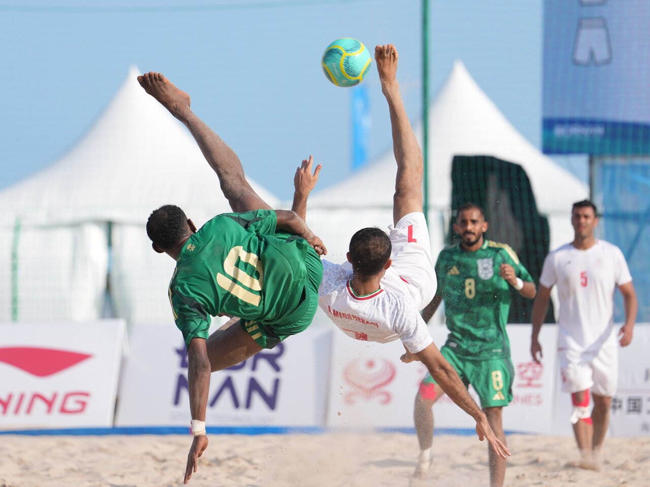 Iran beach soccer edge Saudi Arabia in 2026 Sanya