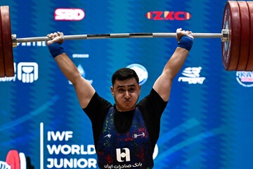 Iran’s Zarei wins bronze at IWF World Junior Championships