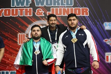 Iran’s Mohammadi and Nemati win gold and silver at IWF Junior Worlds