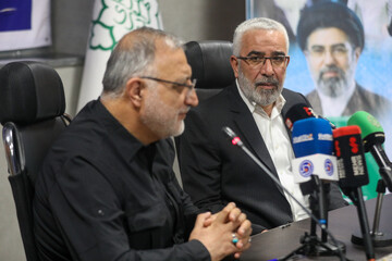 Tehran Mayor Meets the Custodian of the Holy Alawi Shrine in Tehran