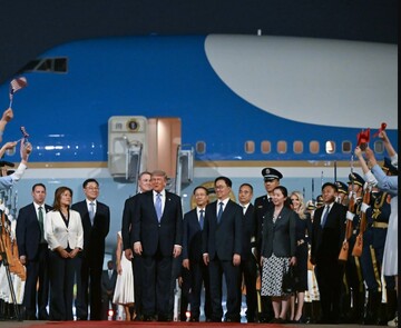 Trump in Beijing
