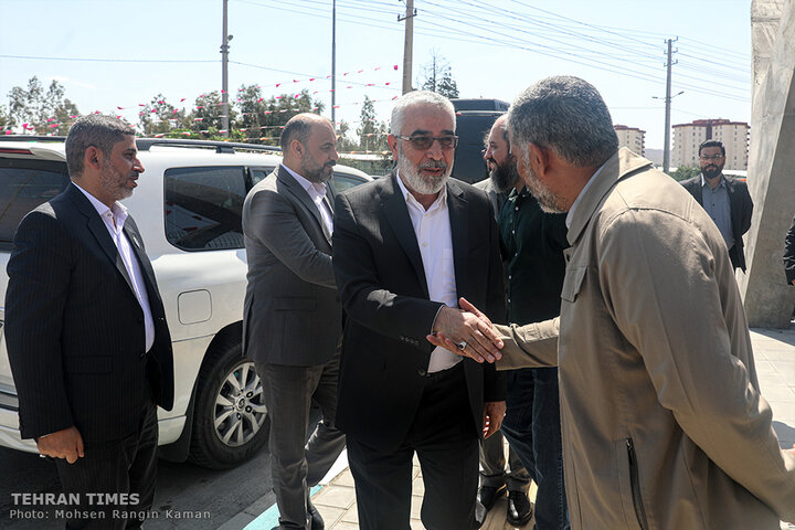 Tehran Mayor Meets the Custodian of the Holy Alawi Shrine in Tehran