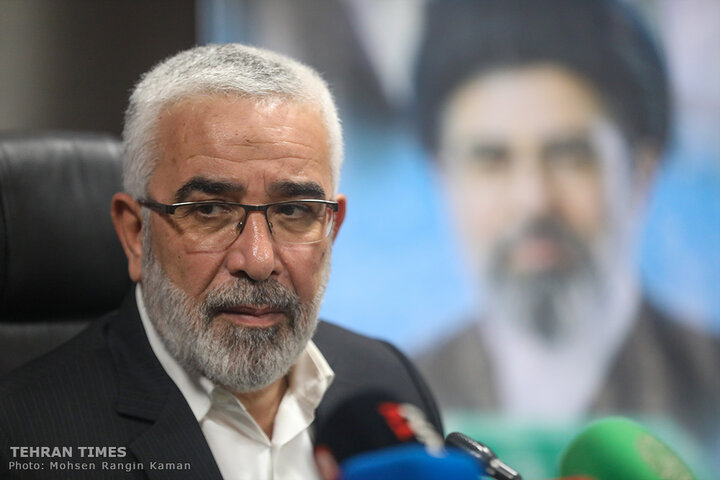 Tehran Mayor Meets the Custodian of the Holy Alawi Shrine in Tehran