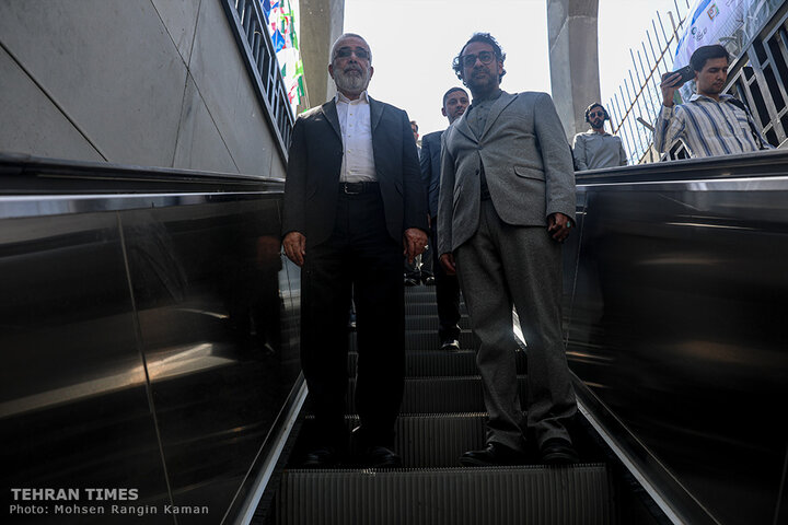 Tehran Mayor Meets the Custodian of the Holy Alawi Shrine in Tehran