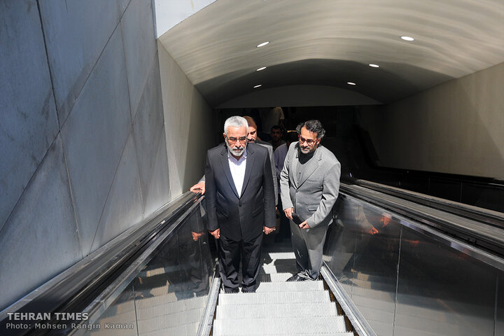 Tehran Mayor Meets the Custodian of the Holy Alawi Shrine in Tehran