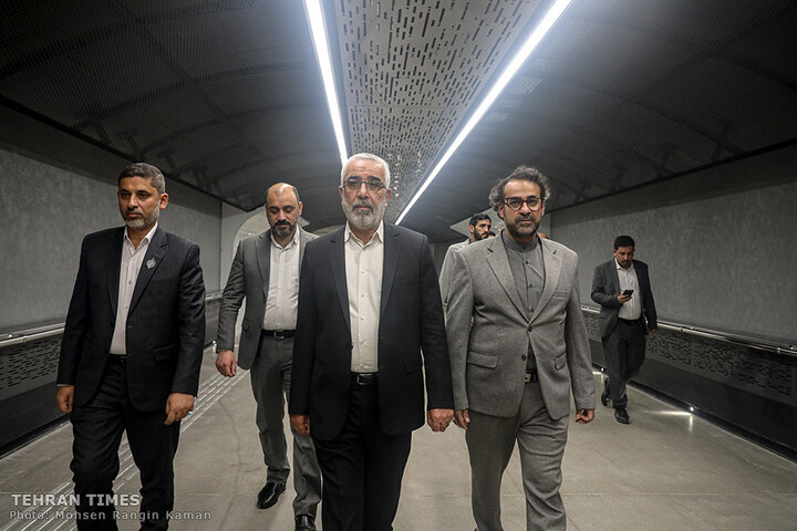 Tehran Mayor Meets the Custodian of the Holy Alawi Shrine in Tehran