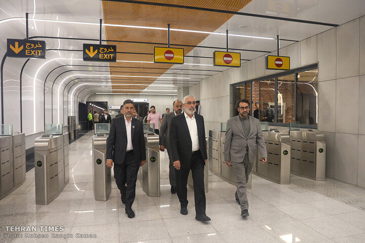 Tehran Mayor Meets the Custodian of the Holy Alawi Shrine in Tehran
