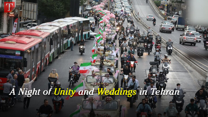 A Night of Unity and Weddings in Tehran