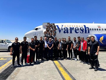 Iran U23s touch down in Antalya for high-stakes training camp