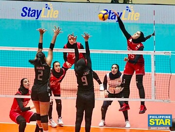 Iran lose to Indonesia at 2026 AVC Women's Volleyball Cup