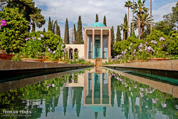 Mausoleum of Persian poet Sheikh Muslih od-Din Sadi Shirazi, Shiraz. (Tehran Times/Amin Berenjkar)