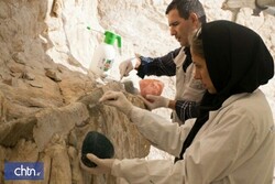 Restoration of Iran’s royal equestrian relief nears completion