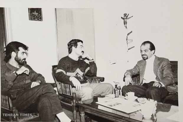 Tehran Times newsroom and staff in different years